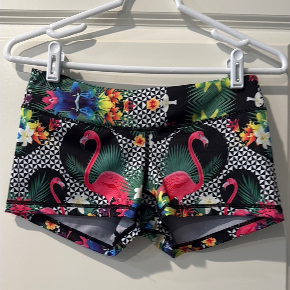 The WOD Life Flamingo Shorts - Medium